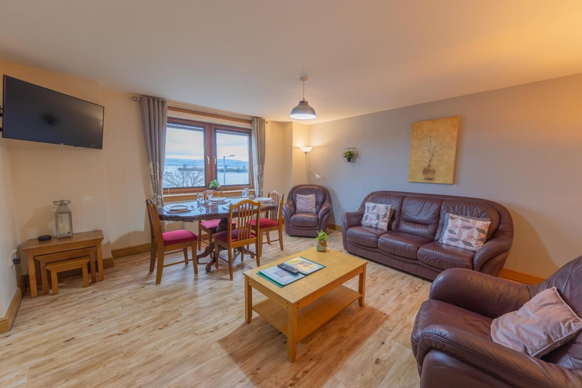 Quay Head View Aparthotel Странрер Стая снимка