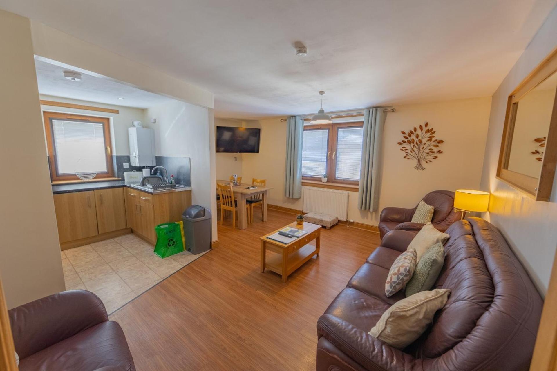 Quay Head View Aparthotel Странрер Стая снимка